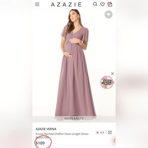 Maternity Bridesmaid Dress